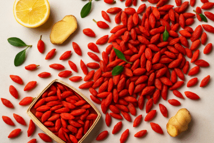 Bagas de Goji e Gengibre SanaGoji