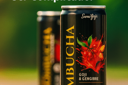 Kombuchas de Goji, Rico em Vitaminas e Antioxidantes Naturais