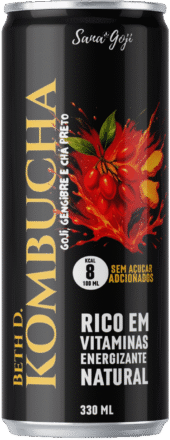 Kombucha de Goji e Gengibre, SanaGoji