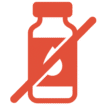Ícone gráfico de frasco, design SanaGoji