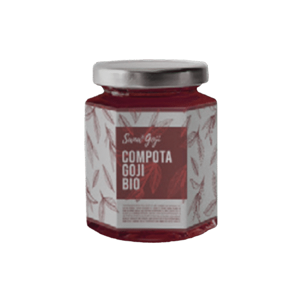 Compota artesanal de goji SanaGoji, 100% natural e sem aditivos
