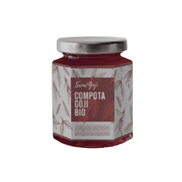 Compota artesanal de goji SanaGoji, 100% natural e sem aditivos